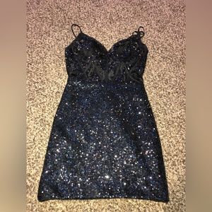 hoco dress (black) size 000